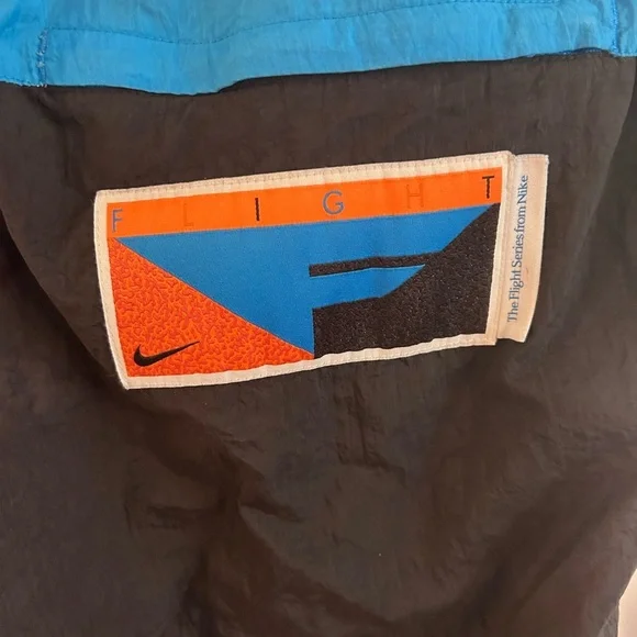 NIKE FLIGHT TRACK PANTS "BLK/ORANGE" - Picture 5 of 6